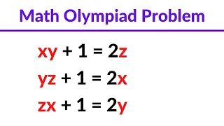 Math Olympiad Challenge - Algebra Problem | Mathematics