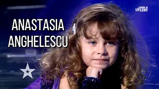 Românii au Talent! Anastasia i-a cucerit pe jurați cu mișcările de dans și drăgălășenia ei!