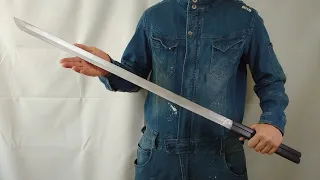【NARUTO】草薙の剣つくってみた/NARUTO - DIY - How to make Sword of Kusanagi - Sasuke's Sword/ナルト　うちはサスケ　刀　コスプレ