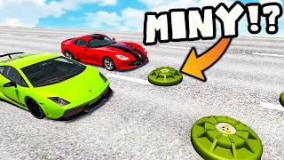 ❄️ REALISTYCZNE ZNISZCZENIA PRZEZ TOR PRZESZKÓD!? | BeamNG Drive |