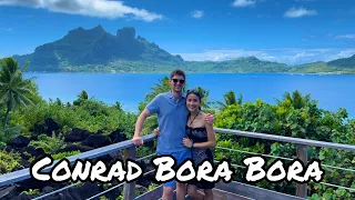 Conrad Bora Bora ✈ Sunset Overwater Pool Villa + Bucket List Dream Come True in Paradise
