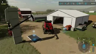 Little Moutain, UT [Farming Simulator 22] Timelapse #11 Making silage Bales & Harvesting Canola