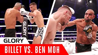 Lightweight FIREWORKS! GLORY 80: Guerric Billet vs. Nordine Ben Moh - FULL FIGHT