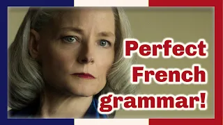 French sentence structure with Jodie Foster #3 - French Coach reacts to Jodie Foster speaking French