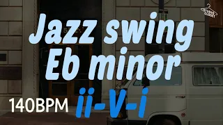 [BackingTrack] Jazz Swing ii-V-i Eb minor BPM140