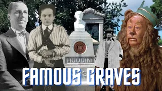 FAMOUS GRAVES NEW YORK - HOUDINI - COWARDLY LION - ARNOLD ROTHSTEIN JOE WEBER HARDEEN