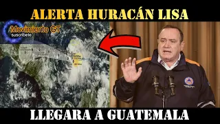 🔴 URGENTE | CONRED SE PRONUNCIA ANTE ALERTA HURACÁN LISA QUE LLEGARA A GUATEMALA