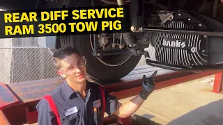 RAM 3500 Rear Differential Service After Towing 30,000 lbs