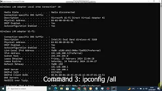 Powerful CMD commands that will speed up and fix internet problems on your Windows computer.