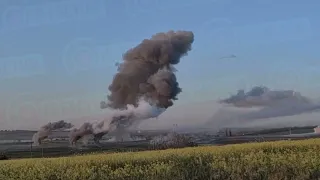 На видео дистанционное разминирование минных полей в Украине с использованием американской установки