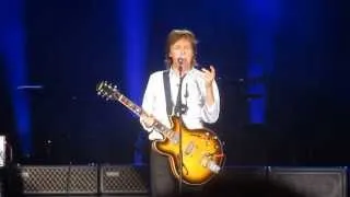 Paul McCartney talking about Jimi Hendrix Seattle Safeco Field July 19 2013