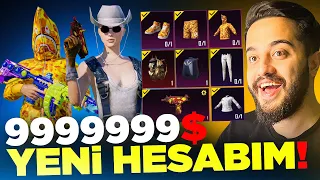 YENİ 999999$ DEĞERİNDE HESABIM! TÜM NADİRLER İLK DEFA TEK HESAPTA! NO 1 HESAP?! PUBG Mobile