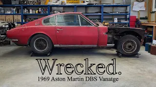 I bought a wrecked vintage Aston Martin