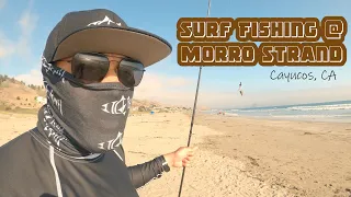 Surf Fishing At Morro Strand State Beach In Cayucos CA | ITGETSREEL Episode 57