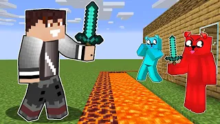 WOJAN vs TAJNA BAZA w Minecraft!