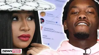 Cardi B CLARIFIES Offset Sliding Into Another Woman's DMs!