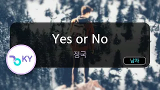 Yes or No - 정국(JUNGKOOK) (KY.80328) / KY KARAOKE