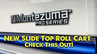 Montezuma Pro Series Slide Top Roll Cart Is Finally Here. Professional Series Is Built Tough.