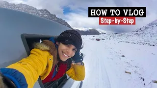 How to Vlog in 4 Simple Stages - A Beginner's Guide to Vlogging (ft. Mohnish Doultani)