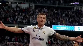 Toni Kroos vs Sevilla (H) 16-17 720p HD (14/05/2017)