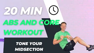 20 Min Abs and Core Workout | Strengthen and Tone Your Midsection