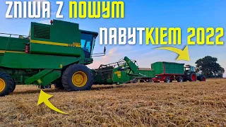 NOWY NABYTEK  W AKCJI ! 🔥 | John Deere 1170 |  Żniwa 2022 |  Farmer z Kujaw |