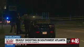 Deadly shooting investigation in SW Atlanta