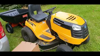 Cub Cadet LT1 - First TIME OIL Change