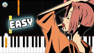 Samurai Champloo ED - "Shiki no Uta" - EASY Piano Tutorial & Sheet Music