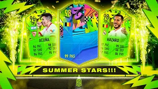 HUGE 98 RATED SUMMER STARS PLAYER & MASSIVE PTG UPGRADES! - FIFA 21 Ultimate Team