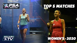 Top 5 Women's Squash Matches of 2020