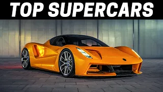 Top 10 Fastest Supercars & New Hypercars for 2023 - 2024