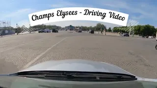 Champs Elysees - Driving Video - Frankreich