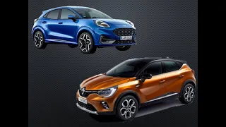 2020 Ford PUMA vs 2020 Renault CAPTUR