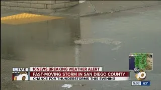 Storm raises flooding concerns in Mission Beach
