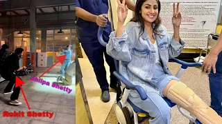 Actress Shilpa Shetty injured her leg while shooting for web series Indian Police Force | Bollywood