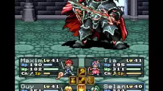 Lufia II Rise of the Sinistrals (SNES) - Gades kill at Gordovan Tower (no deaths)