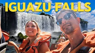 Unforgettable Experience at IGUAZU FALLS! 🇦🇷🇧🇷