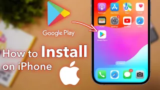 How to install Google play store in iPhone (iOS 17)?