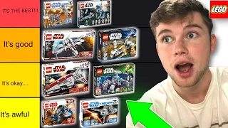 I Ranked EVERY LEGO Star Wars Clone Wars Set from WORST to BEST!