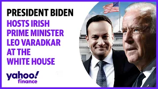 President Biden hosts Irish Prime Minister Leo Varadkar at the White House