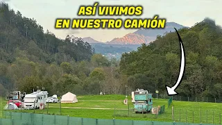 38# Así VIVIMOS en este CAMIÓN: Naturaleza y Camping en Picos de Europa | Al Son de mi Furgón