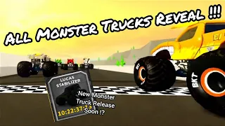 Roblox Car Dealership Tycoon | All Monster Trucks Reveal !!!