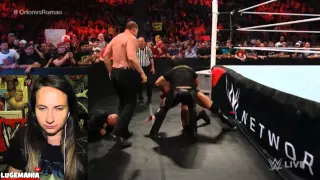 WWE Raw 5/4/15 Randy Orton vs Reigns Main Event