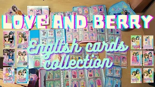 My Love and Berry English Cards (ラブandベリー)