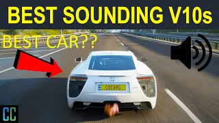 EVERY V10 Engine Sound In Forza Horizon 4! l Best Sounding Cars In FH4?