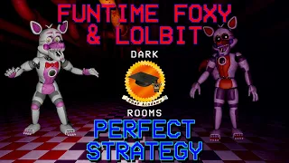 How to beat FNaF VR - Funtime Foxy + Lolbit Dark Rooms Walkthrough | FNaF Academy