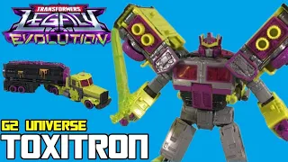 Leader Class G2 Universe Toxitron Review - Transformers Legacy Evolution