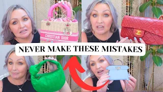 HOW TO STOP WASTING MONEY ON DESIGNER BAGS YOU WON'T WEAR -SHOP INTENTIONALLY  🥺