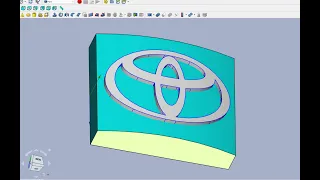FreeCAD Часть 42. 3Д текст или лого на кривой поверхности